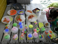 雪遊び