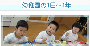 幼稚園の1日～1年